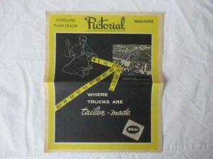 1954 White trucks brochure featured insert in the Cleveland Pictorial magazine - Picture 1 of 3