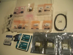 LOT 25 NEW Computer Parts Arduino Uno/AOSONG Temp-Humid Sensors/Shields/Circuits - Picture 1 of 21