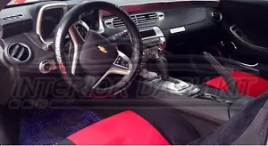 INTERIOR ALUMINUM DASH TRIM KIT FITS CHEVROLET CHEVY CAMARO 2012 2013 2014 2015 - Foto 1 di 5