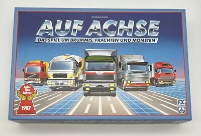 Auf Achse Das Spiel um Brummis Frachten und Moneten 71202.3 SCHMID 1987 KOMPLETT - Bild 1 von 4