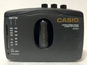 Walkman Casio AM/FM Stereo Radio Cassette Player Model AS-201R WORKS - Picture 1 of 6
