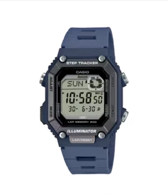 Orologio Multifunzione Step Tracker Buetooth Casio WS-B1000-2AV  - List 59,90 eu - Image 1 of 4