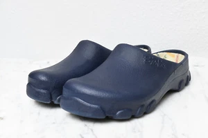 Birki's Birkenstock Blue Professional Waterproof Clogs Comfort Mules Womens Sz 6 - Picture 1 of 9