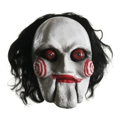 Saw Movie Deluxe Billy Adult Latex Mask - Image 1 of 4