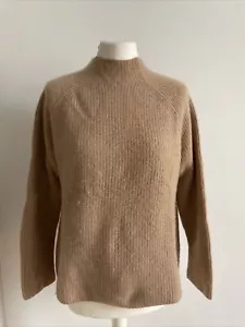 MANGO CASHMERE PULLOVER GR.XS/S COGNAC BRAUN - Bild 1 von 11