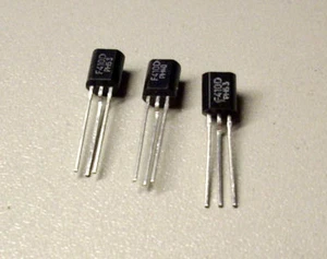 3 Stück BF410D MOSFET N-Channel Transistoren 0.3 W 20V TO-92 (M1667) - Picture 1 of 1