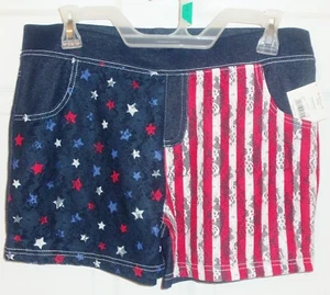 Celebrate Patriotic Damen Spitzenshorts Größe XL 14-16 plus NEU - Bild 1 von 2