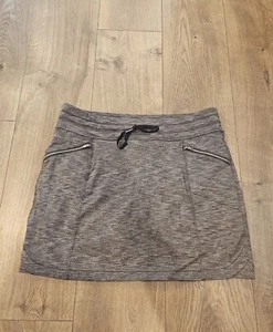 Athleta Metro Damen-Skortrock - grau meliert - Taschen - Größe M - Bild 1 von 7
