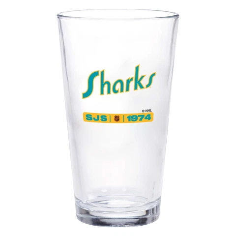 WinCraft San Jose Sharks Special Edition 16oz. Pint Glass Cover