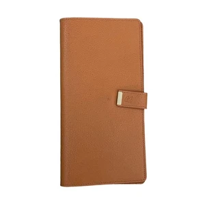 Autodromo Car Collector Key Folio Organizer Cognac Pig Heather Handmade Italy - Picture 1 of 11