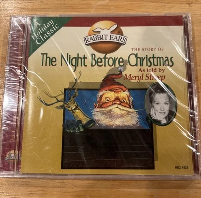 Ночь перед Рождеством кроличьи уши детский аудио запечатанный новый компакт-диск Мерил Стрип - Изображение 1 из 4