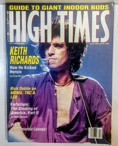 Vtg High Times Magazine December 1992 Keith Richards Cover LSD MDMA THC Heroin  - Bild 1 von 3