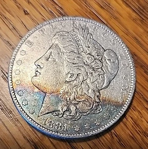 1881 Morgan Monster Toner Beautiful Blue - Picture 1 of 5