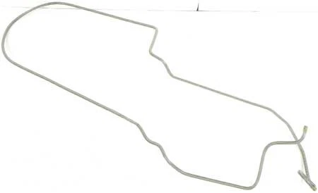 Nova/X-Body 1971-73 tambor eléctrico línea de freno delantero a trasero acero inoxidable 1 pieza Foto 1 de 1