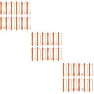  72 Pcs Hair Perm Rods Perming Rollers with Elastic Rubber Band Hairdressing - Picture 1 of 12
