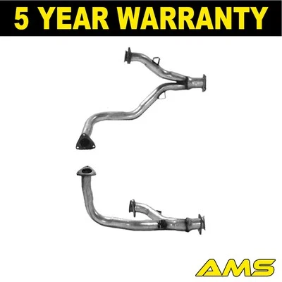 Tubo de escape delantero izquierdo AMS #1 8A0253101AA compatible con Audi Coupé 1993-1996 2,6 Euro 2 Foto 1 de 4