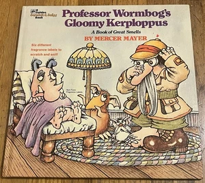 PROFESSOR WORMBOG'S GLOOMY KERPLOPPUS : Mercer Mayer : Scratch & Sniff : vintage - Picture 1 of 4