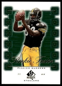 2000 SP Authentic #RF1 Plaxico Burress Rookie Fusion - Picture 1 of 2