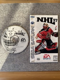 NHL 97 (Sega Saturn, 1996) Disc & Manual Only T&W