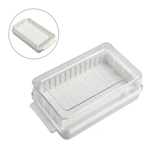 Cheese Storage Box Butter Box Convenient Refrigerator With Transparent Lid - Picture 1 of 12