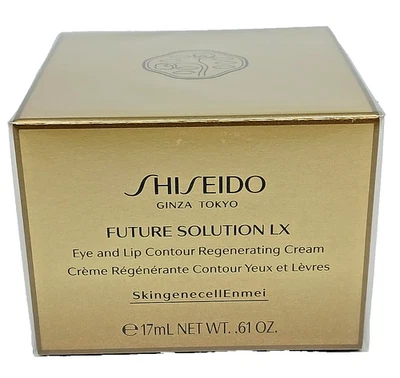 Crema para ojos y labios Shiseido Future Solution LX 0,61 OZ nueva sellada Foto 1 de 3
