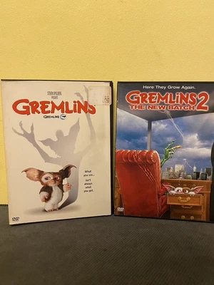 Gremlins 1 & 2 DVD’s - Warner Home Entertainment -  Region 1 - Image 1 of 3