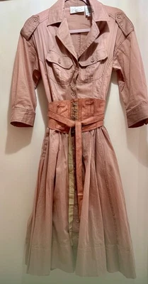 Byron Lars Pink Dress - Image 1 of 3