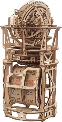 Wooden 3D Puzzles for Adults - Astronomer Table Clock with Tourbillon Model K... - Image 1 of 4