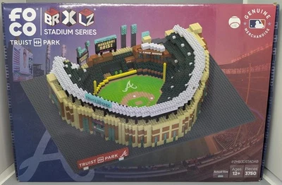 FOCO BRXLZ Stadium Series Truist Park Model Building Kit - Partially Assembled - Image 1 of 4