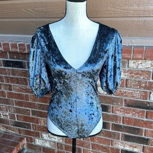 Free People Intimately Don't You Wish Bodysuit In Sunflower Seed Women's Size S - Picture 1 of 8