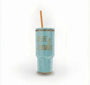 Taylor Swift Das Leben eines Showgirls Glitzerbecher 30 oz mintgrün VORVERKAUF - Bild 1 von 1