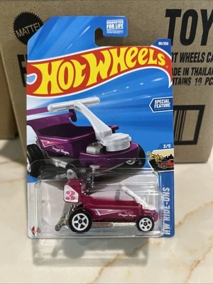 Hot Wheels Purple Draggin Wagon 2025 HW Ride Ons #68 Foto 1 de 2