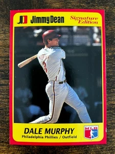 1991 Ozzie Smith #20 Jimmy Dean Signature Ed. St Louis Cardinals Baseball Card - Picture 1 of 2