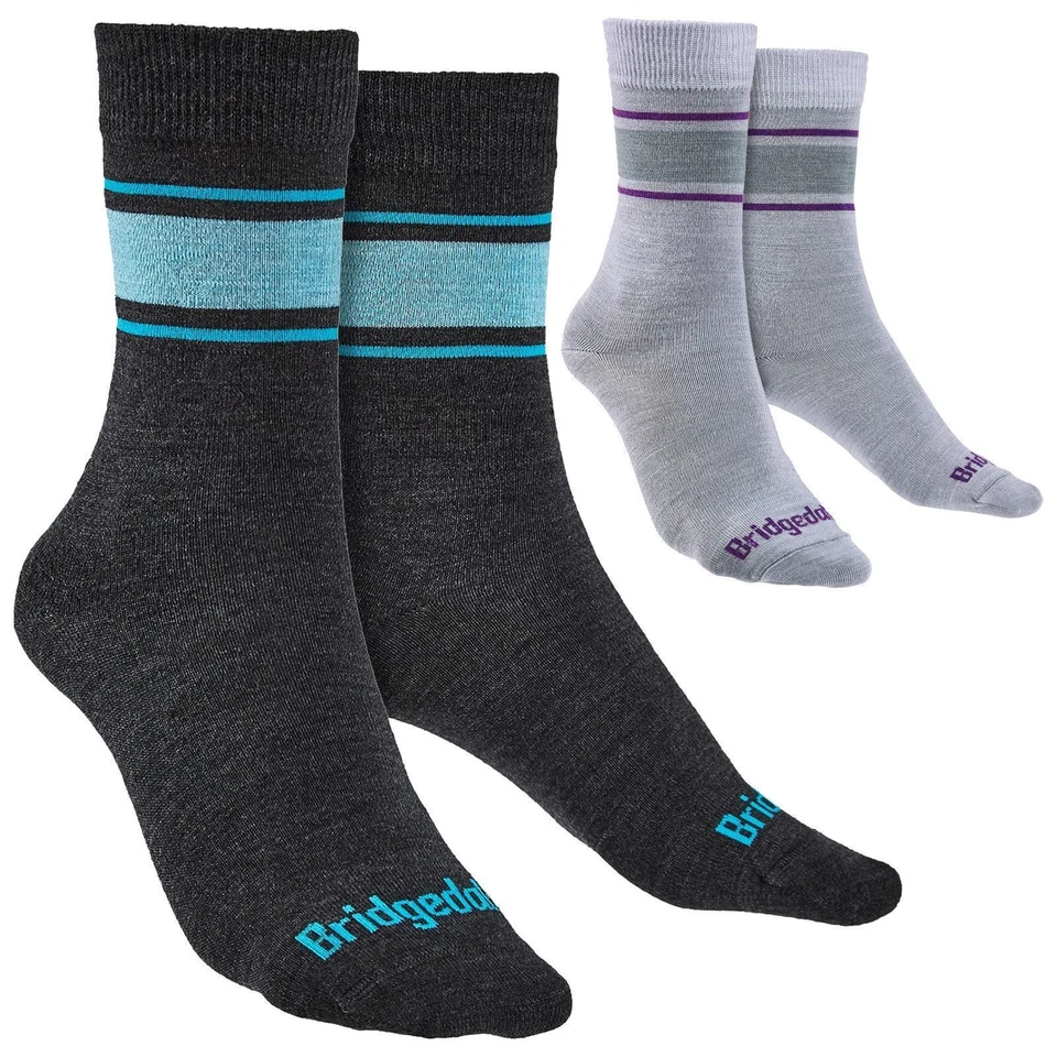 Bridgedale - Womens Liner Base Layer Merino Wool Performance Meinas Meias - Imagem 1 de 1