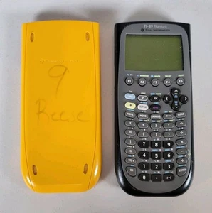 Texas Instruments TI-89 Titanium Advanced Graphing Calculator With Cover Yellow - Picture 1 of 14