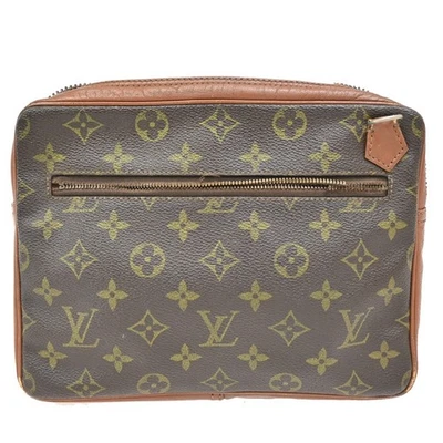 Bolso de mano deportivo con monograma de cuero LOUIS VUITTON Pochette BN Francia 03KB743 Foto 1 de 4