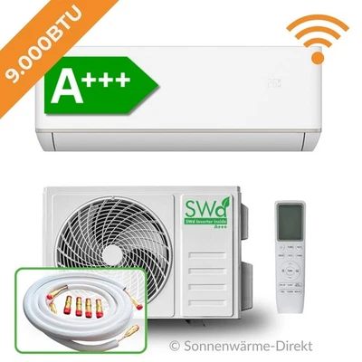 SWD Split Klimaanlage A+++ 9000BTU, App, Quick Connect / CU, kompl. Set - Bild 1 von 4