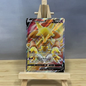 Pokemon TCG - Alakazam V - Vivid Voltage 172/185 Full Art Ultra Rara Holo NM - Foto 1 di 10