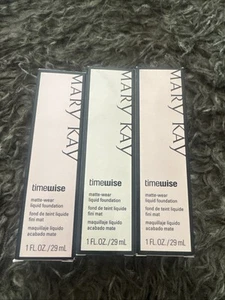 Mary Kay TimeWise Foundation Ivory 5 038754 Combination To Oily Skin NIB Qty 1 - Picture 1 of 2
