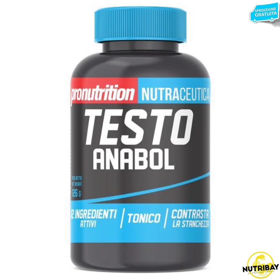 PRONUTRITION Testo Anabol 90 cpr Tribulus Terrestris Maca Fieno Greco DAA