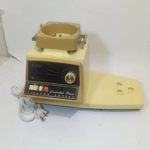 Oster Regency Kitchen Center 10 Speed Mixer Base Unit  Replacement Almond - Picture 1 of 8