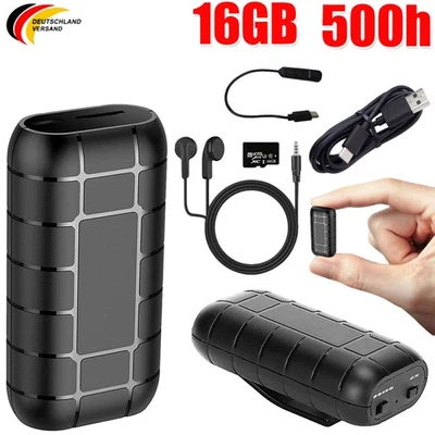 Spion Abhörgerät Wanze Voice Recorder Diktiergerät Spy 16 GB getarnt Mini Auto-- - Bild 1 von 4