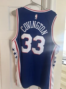 Men’s 2XL Nike Robert Covington Royal Philadelphia 76ers Swingman Replica Jersey - Picture 1 of 2