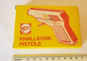 🟢  WECO KNALLKORK PISTOLE  MIB NEW  GIOCATTOLO  MADE IN FRANCE - Foto 1 di 8