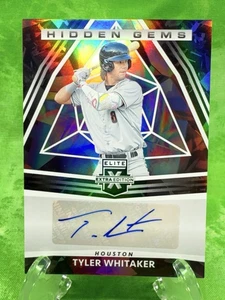 Tyler Whitaker AU - 2022 Panini Elite Extra Edition #HG-TW Hidden Gems Auto Asto - Picture 1 of 12