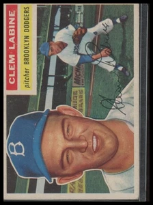 1956 Topps #295 Clem Labine - Foto 1 di 2