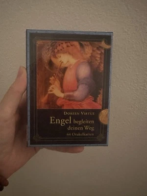Rares Doreen Virtue Engel Orakelkarten Set Engel begleiten deinen Weg - Bild 1 von 4