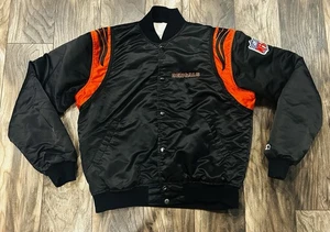 De colección Cincinnati Bengals Grande Juvenil? Chaqueta Starter Pro Line satinada negra - Imagen 1 de 4