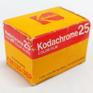 Vintage Kodak Kodachrome 25 Color Film KM 135-36P - Expired 1986 - Picture 1 of 6