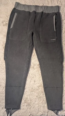 Simms Fjord Under Wader Fleece Pants Mens XL Grey Wading Winter Pants - Image 1 of 4
